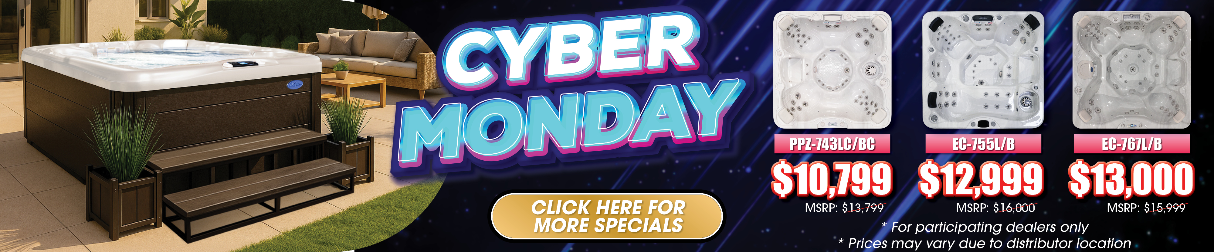 Calspas hot tub being used in a family setting - Cupertino